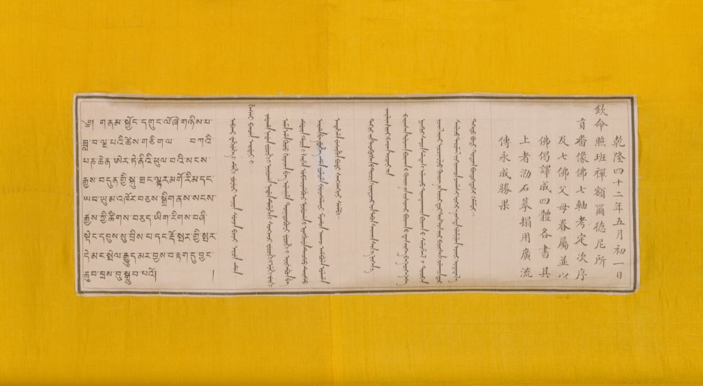 图片[2]-Seven Buddhas – Sakyamuni Buddha Thangka-China Archive